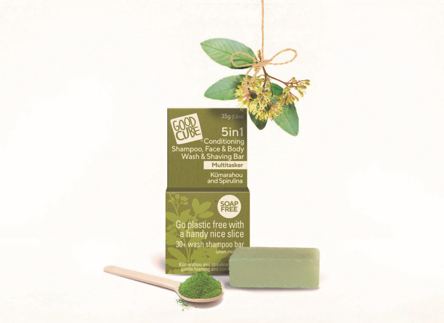 GOOD CUBE 5 in 1 Conditioning Shampoo - Multitasker 35g