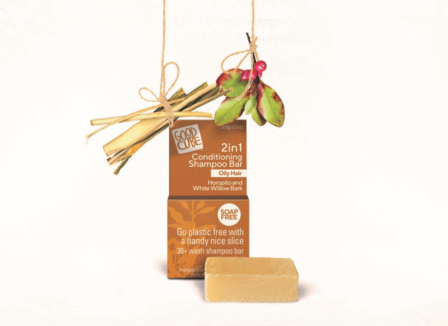 GOOD CUBE 2 in 1 Conditioning Shampoo - Oily 35g
