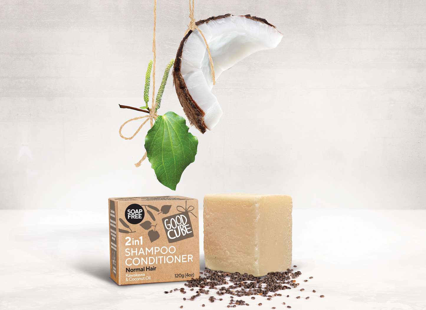 GOOD CUBE 2 in 1 Conditioning Shampoo - Normal 120g